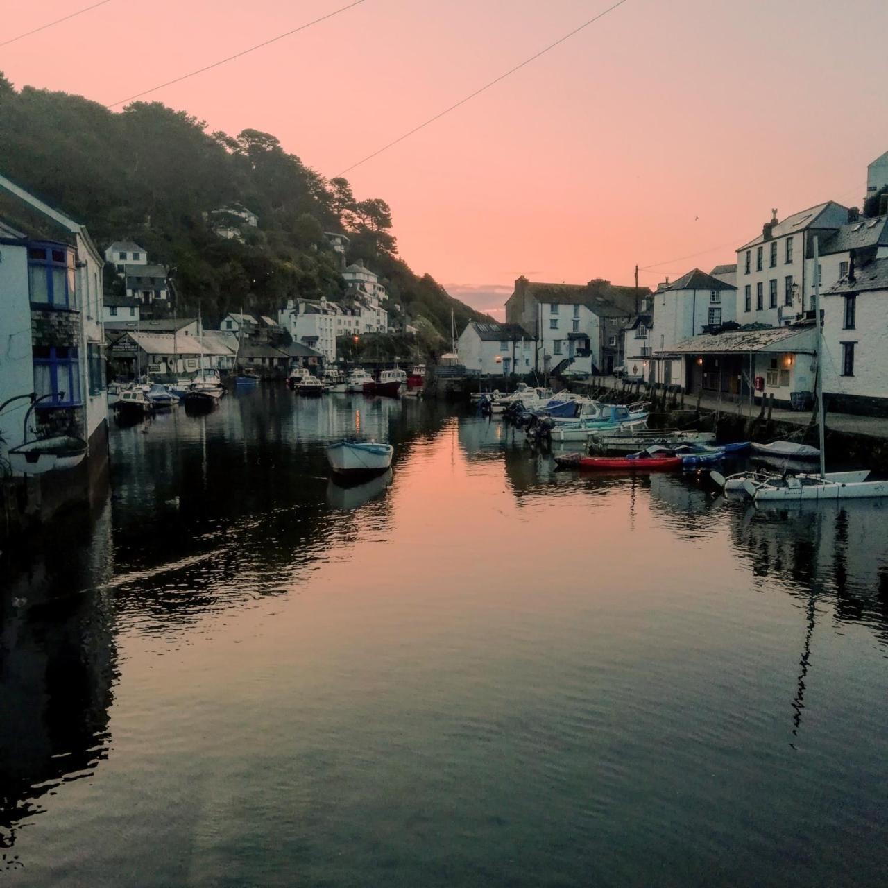 The House On The Props Bed and Breakfast Polperro Exteriör bild