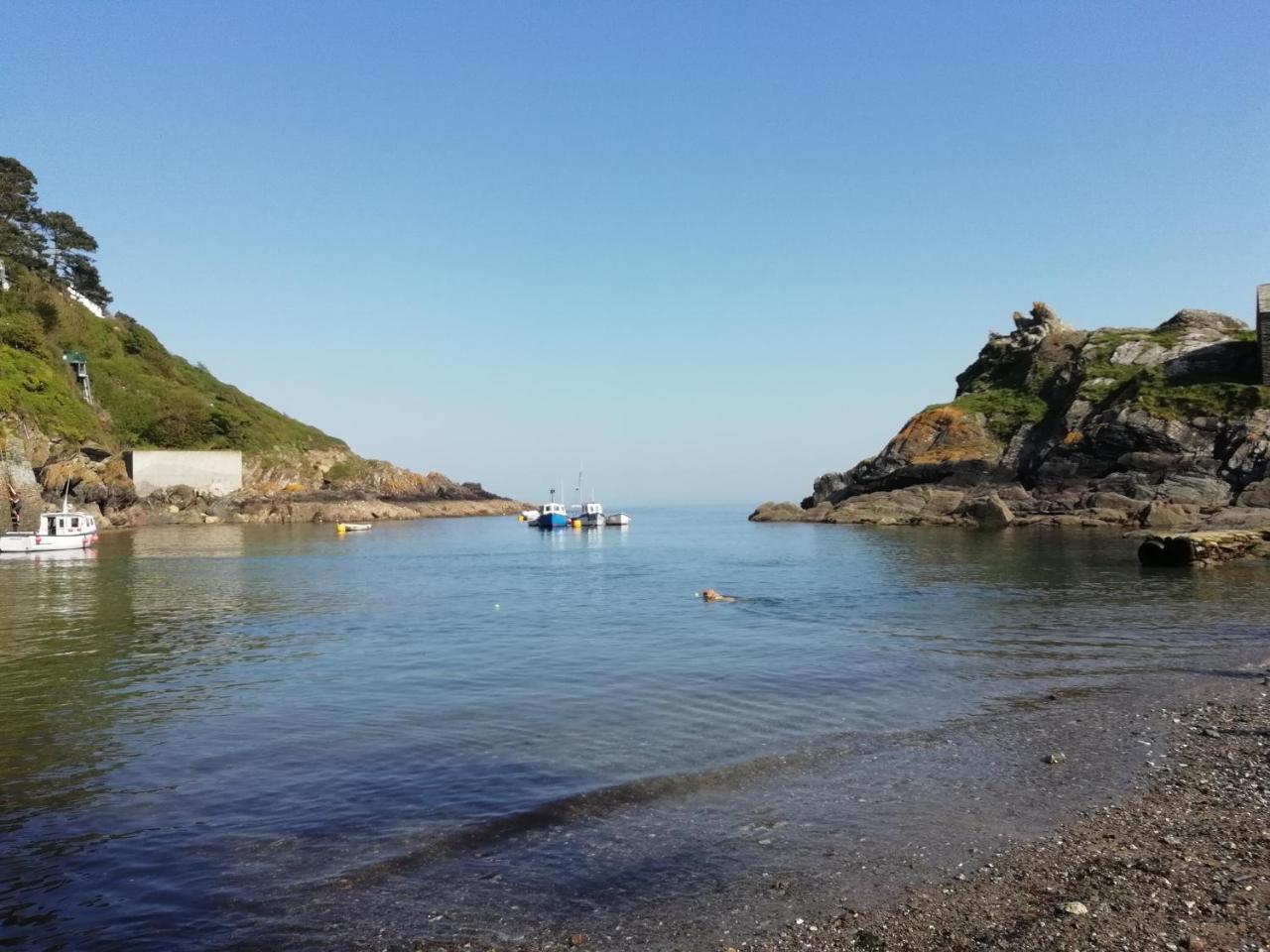The House On The Props Bed and Breakfast Polperro Exteriör bild