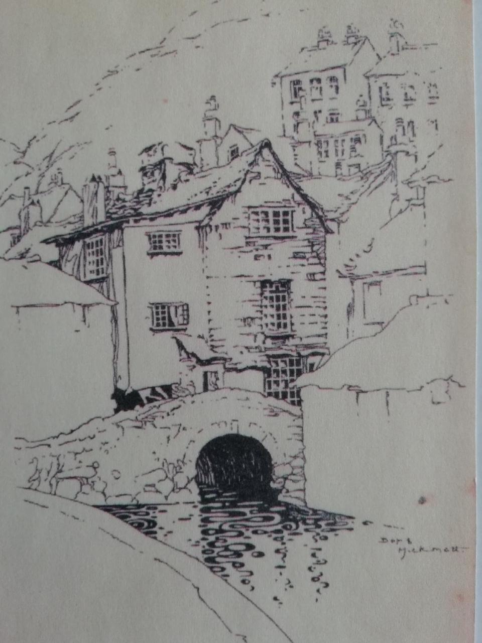 The House On The Props Bed and Breakfast Polperro Exteriör bild