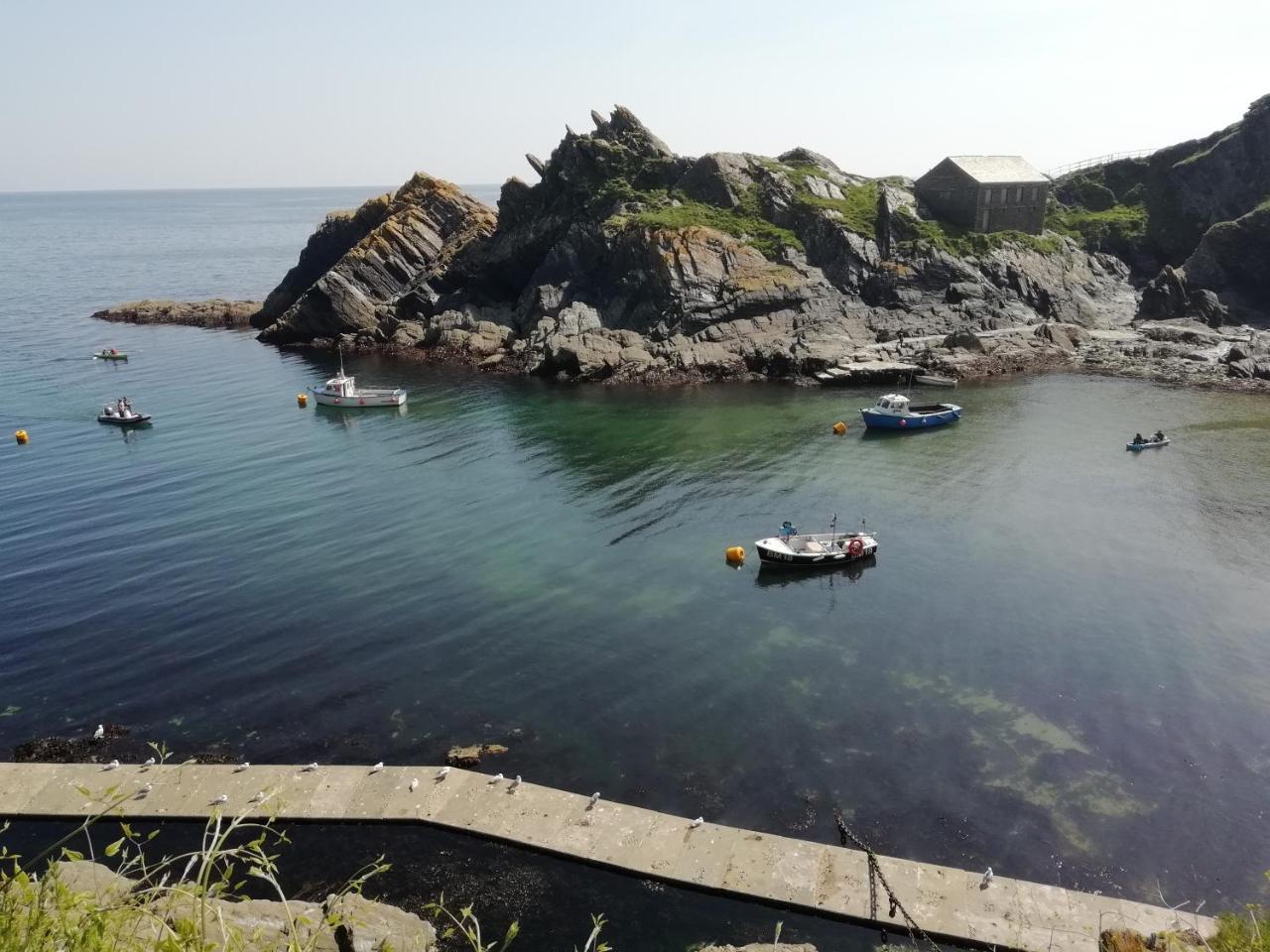 The House On The Props Bed and Breakfast Polperro Exteriör bild