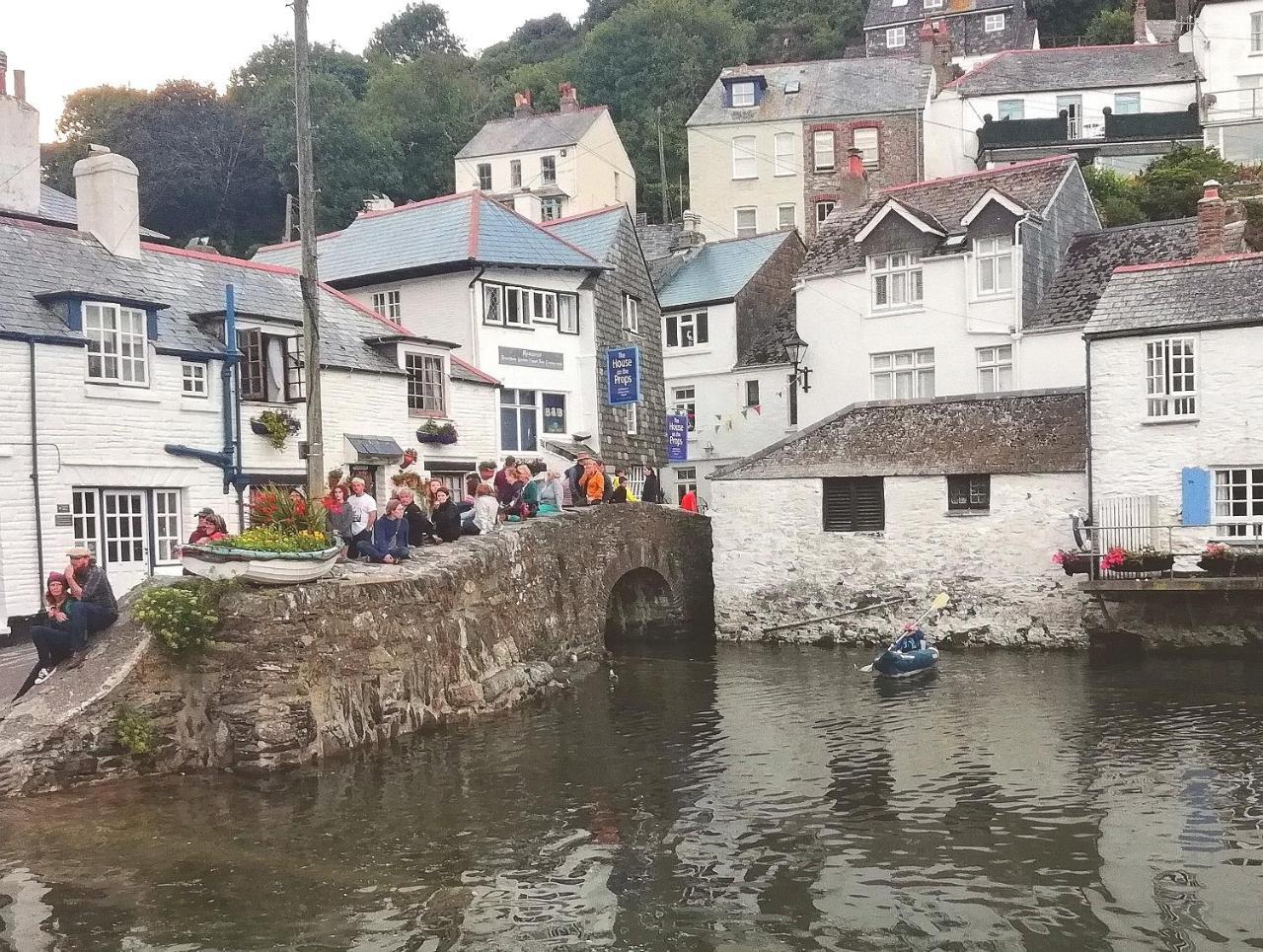 The House On The Props Bed and Breakfast Polperro Exteriör bild
